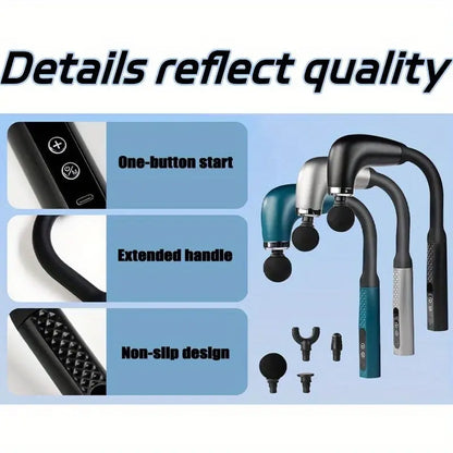 Pistola Masajeador Curva