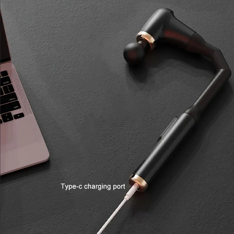 Pistola Masajeador Curva