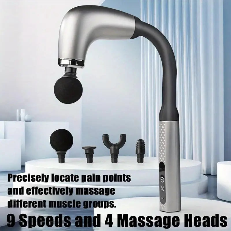 Pistola Masajeador Curva