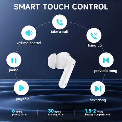 Audifonos Pro Bluetooth Pantalla Tactil