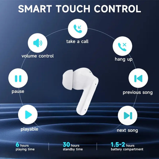 Audifonos Pro Bluetooth Pantalla Tactil