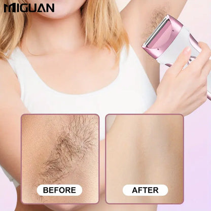 Maquina depiladora para mujer