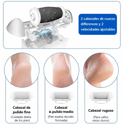 Pedicura Removedor Recargable