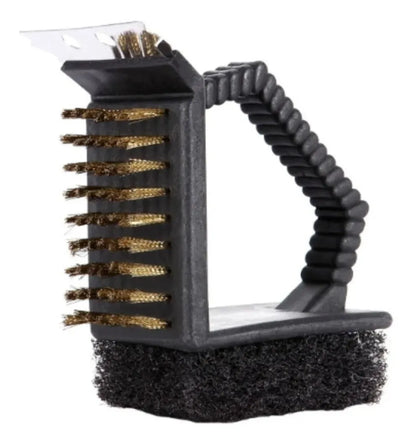 pack 3 Cepillos Para Parrilla 3 en 1