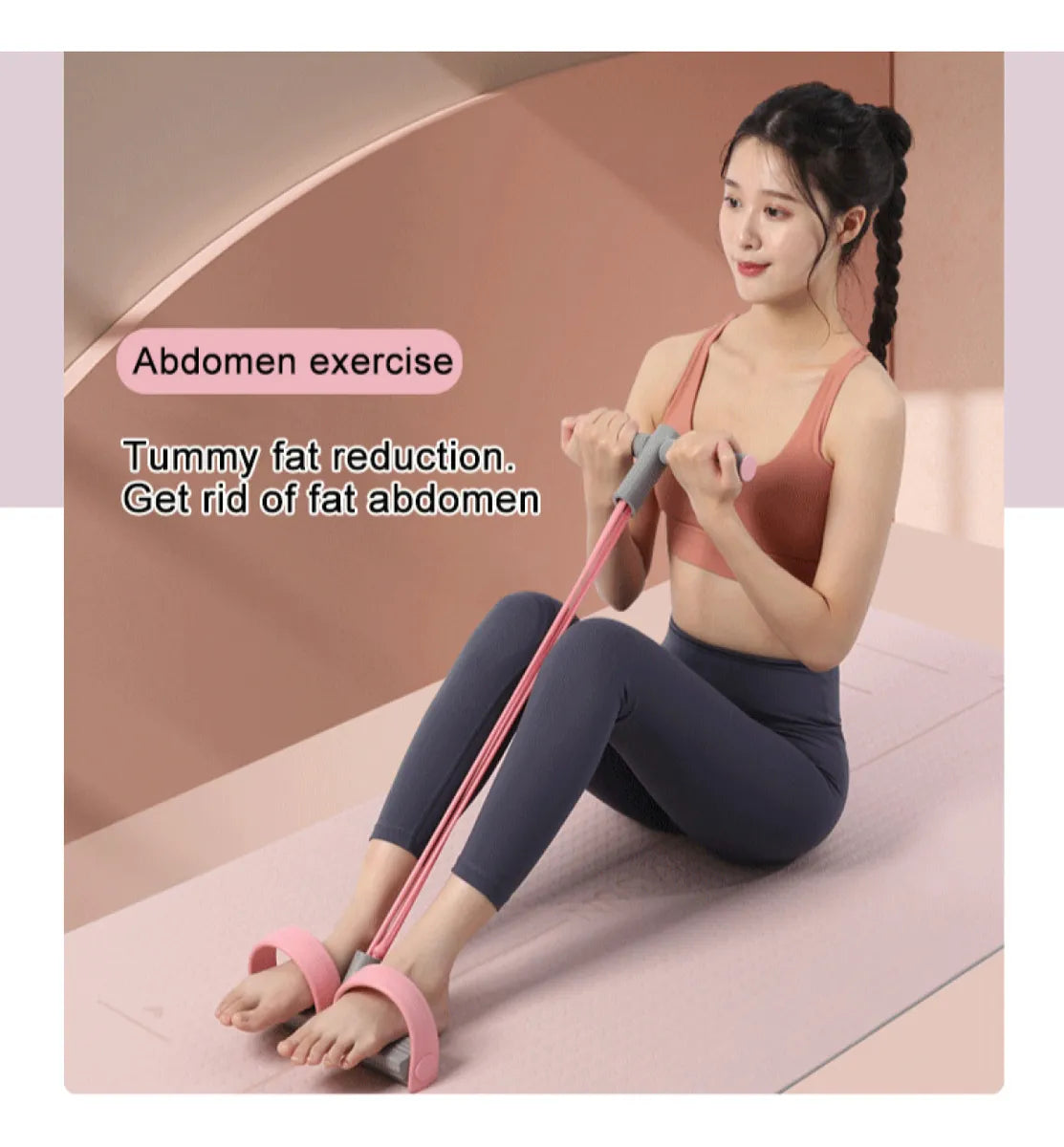 Bandas Elasticas Resistencia Con Pedal