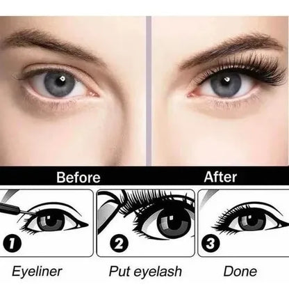 Set con 5 Pestañas Magnéticas