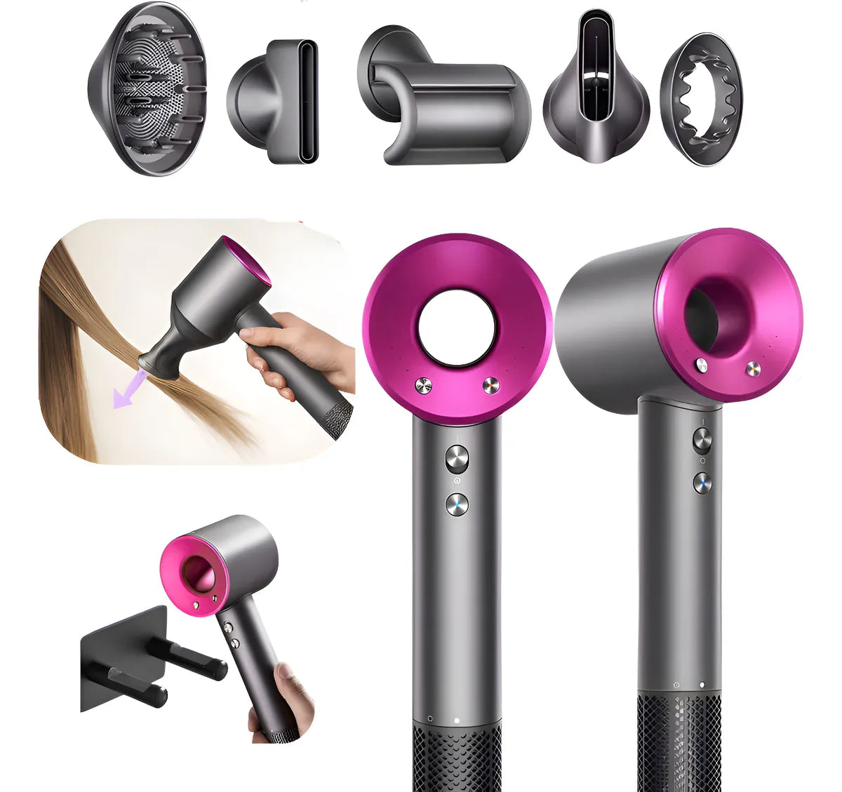 Secador De Pelo Inteligente Supersonic