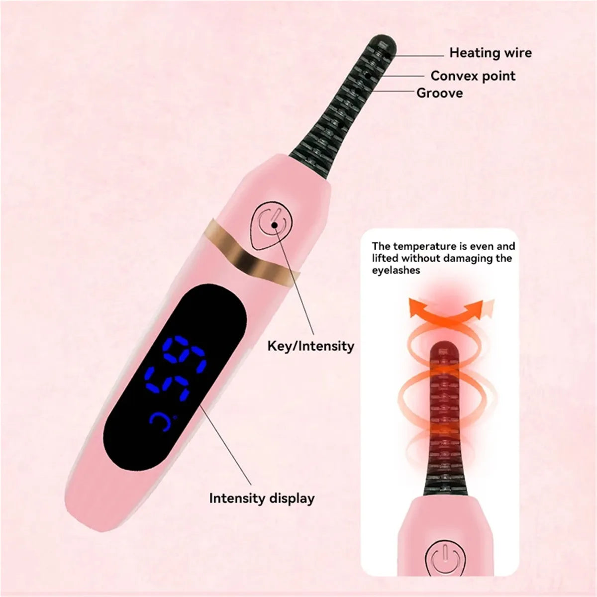 Rizador Térmico Digital de CALIDAD