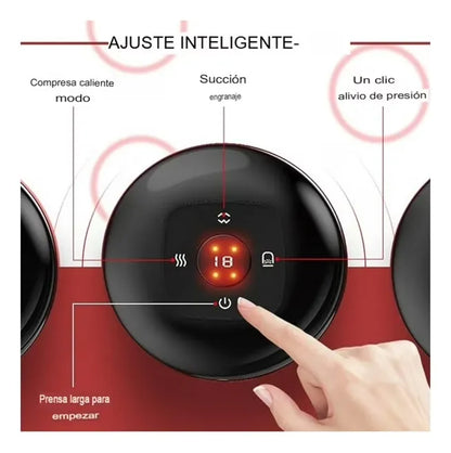 Ventosa masajeadora  eléctrica celulitis