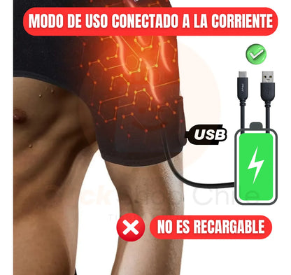 Hombrera térmica 3 niveles de calor