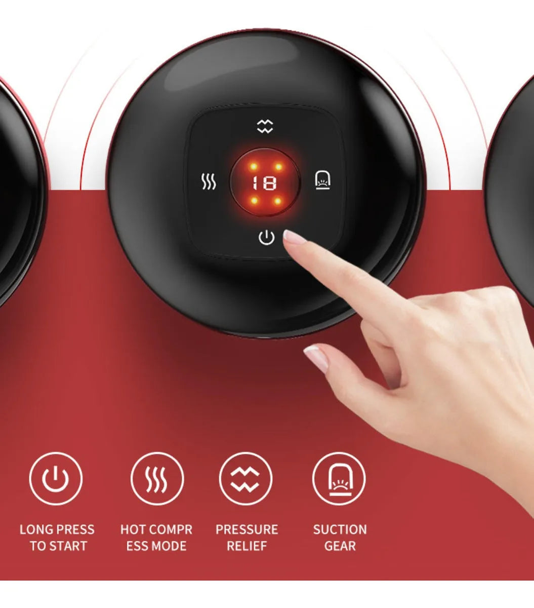 Ventosa masajeadora  eléctrica celulitis