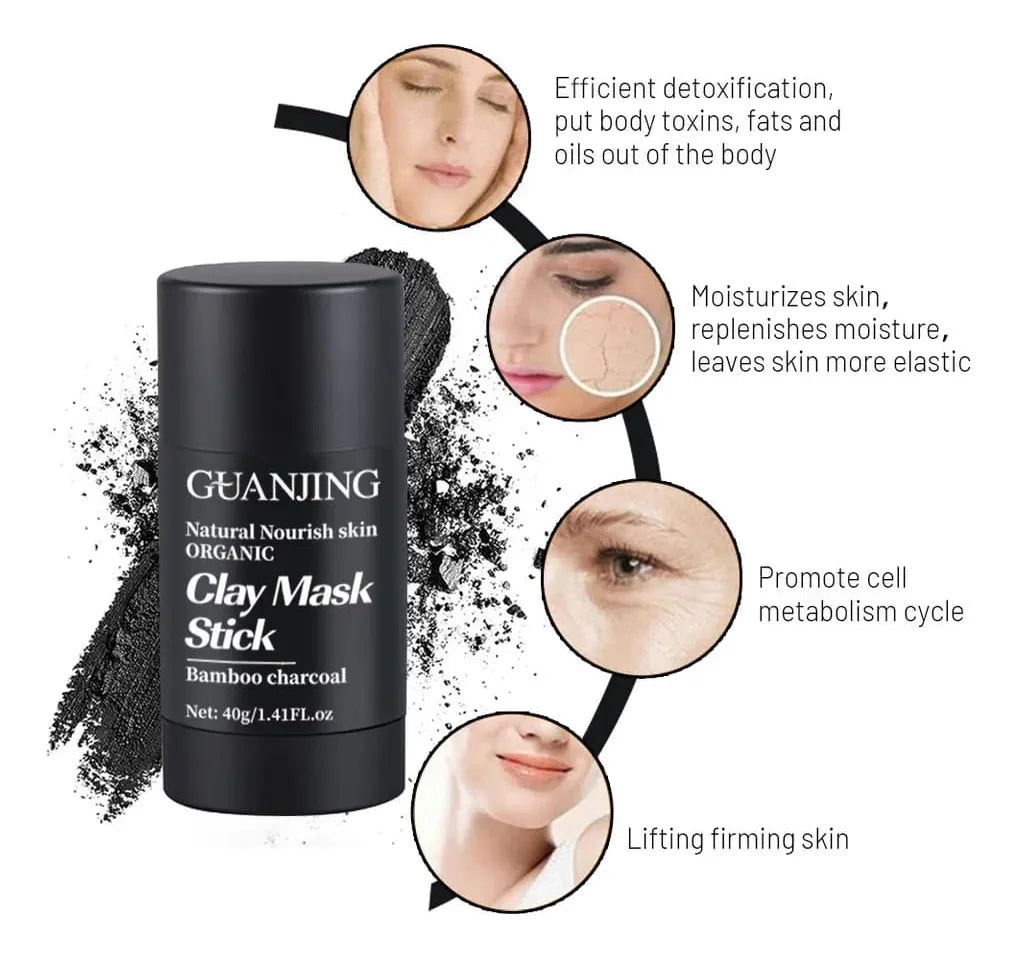 Mascarilla facial en barra carbon