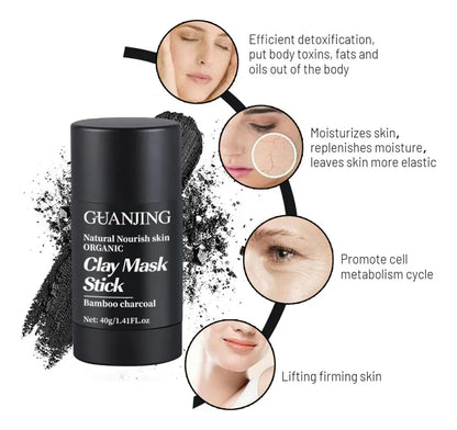 Mascarilla facial en barra carbon