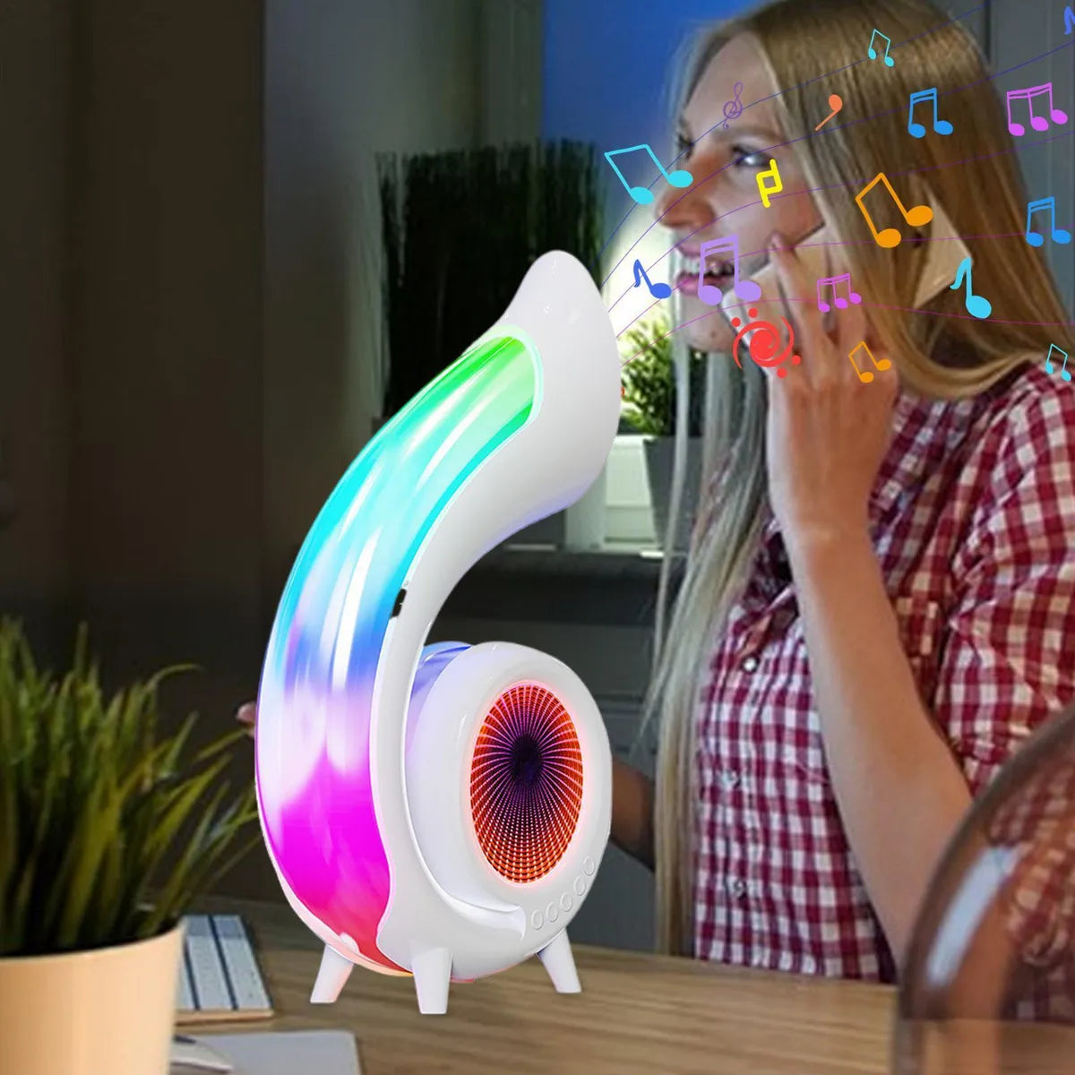 Lámpara Atmosférica Inalámbrica Luz LED