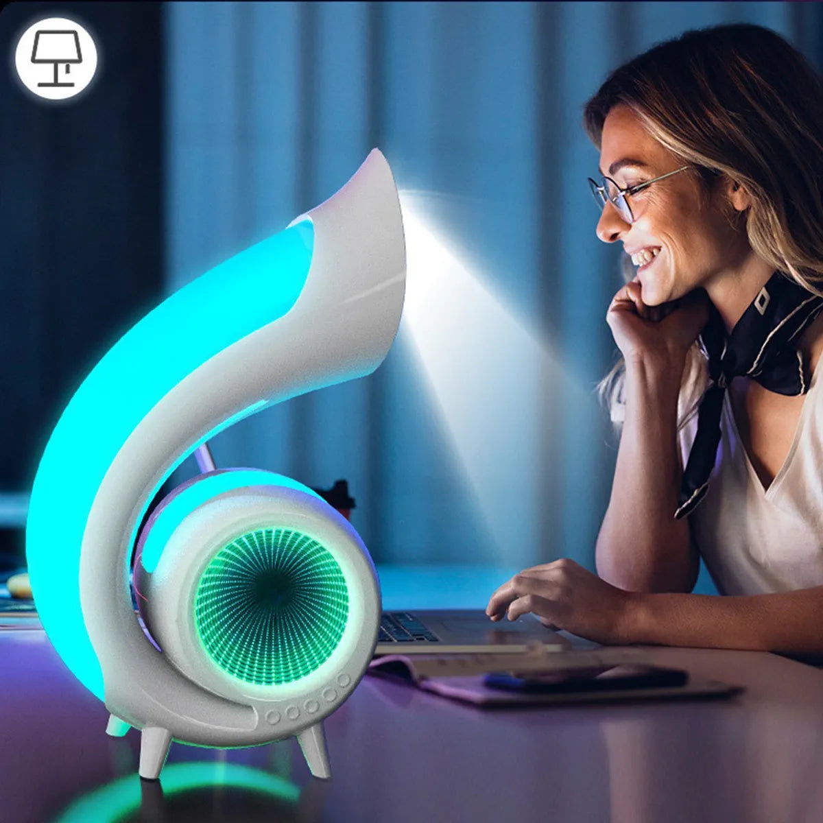 Lámpara Atmosférica Inalámbrica Luz LED