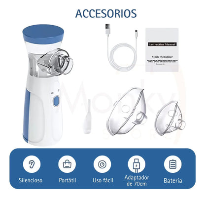 Nebulizador Portátil Niños Adultos