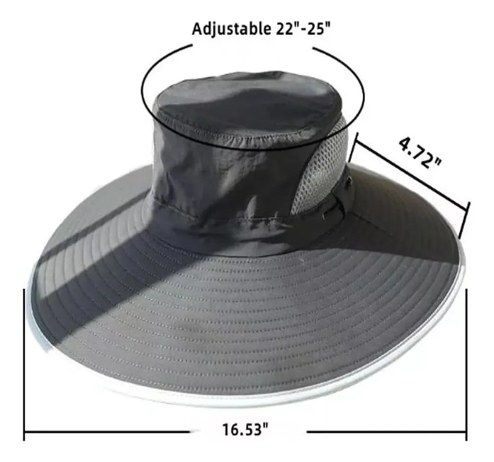 Gorra con ventilador solar