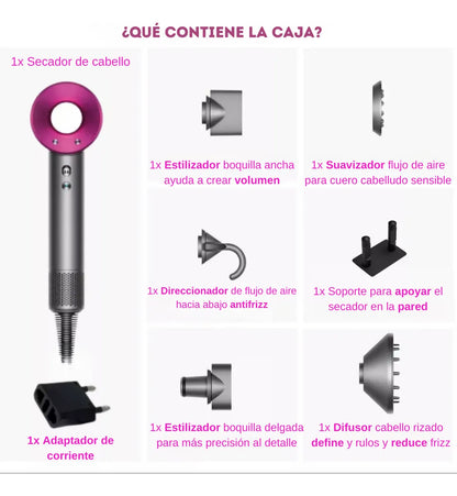 Secador De Pelo Inteligente Supersonic