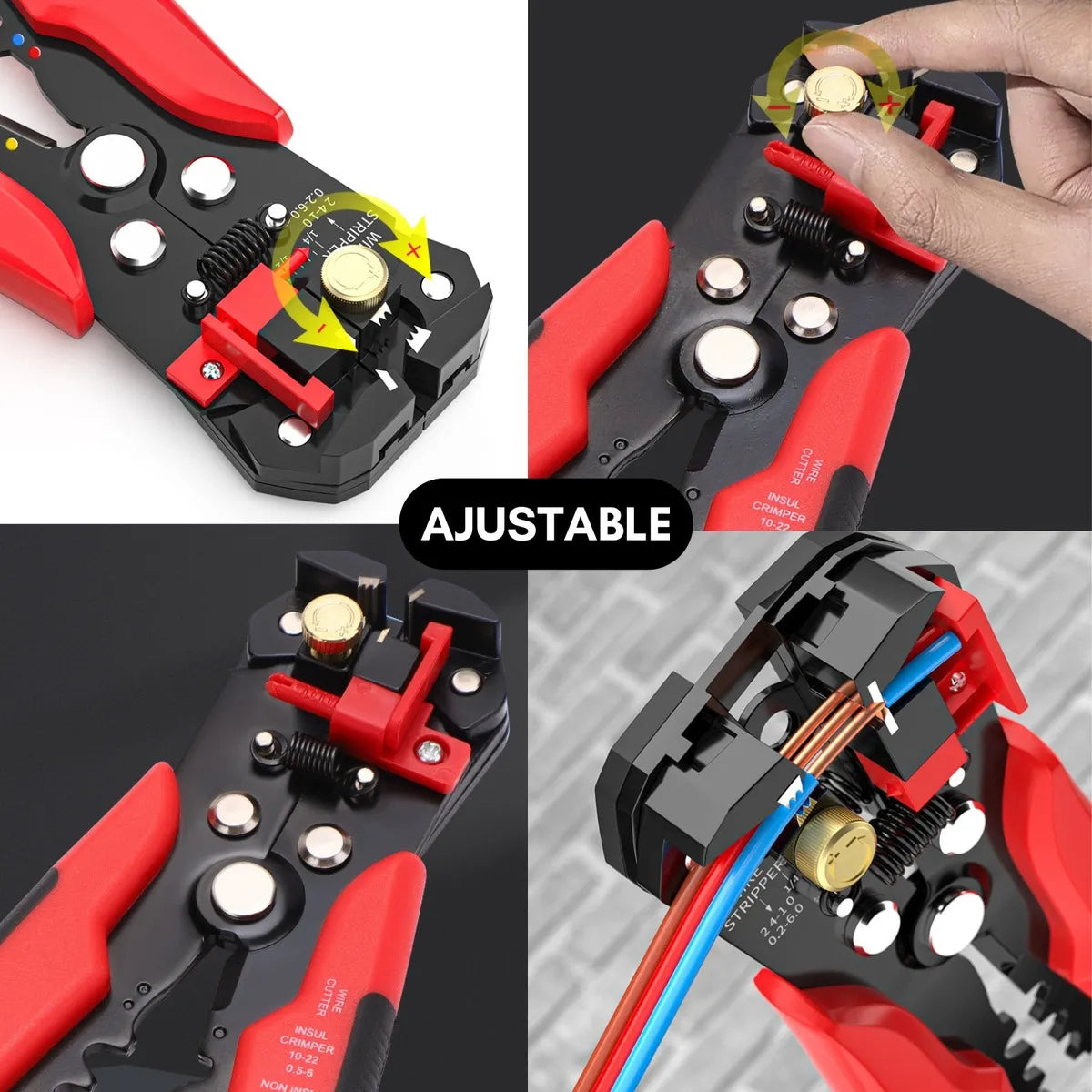 Alicate pela  cable herramienta