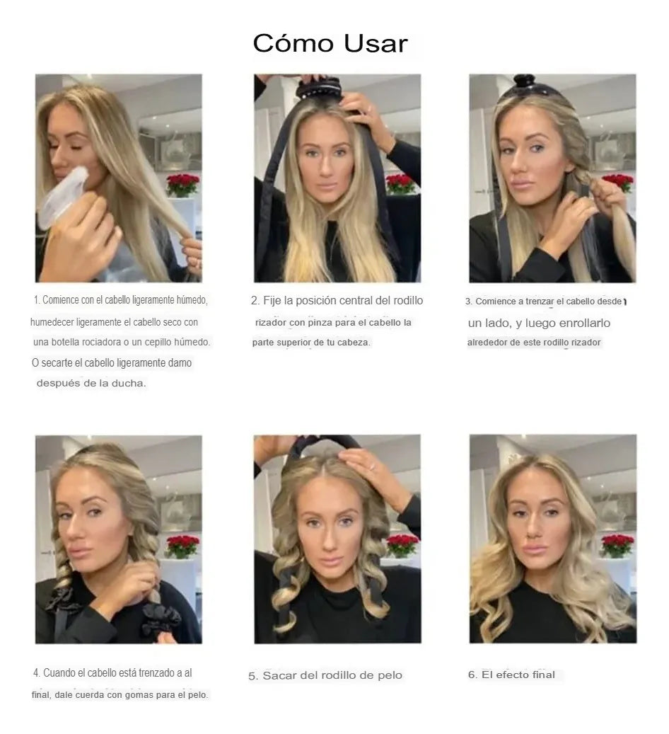 Rizadores De Pelo Sin Calor