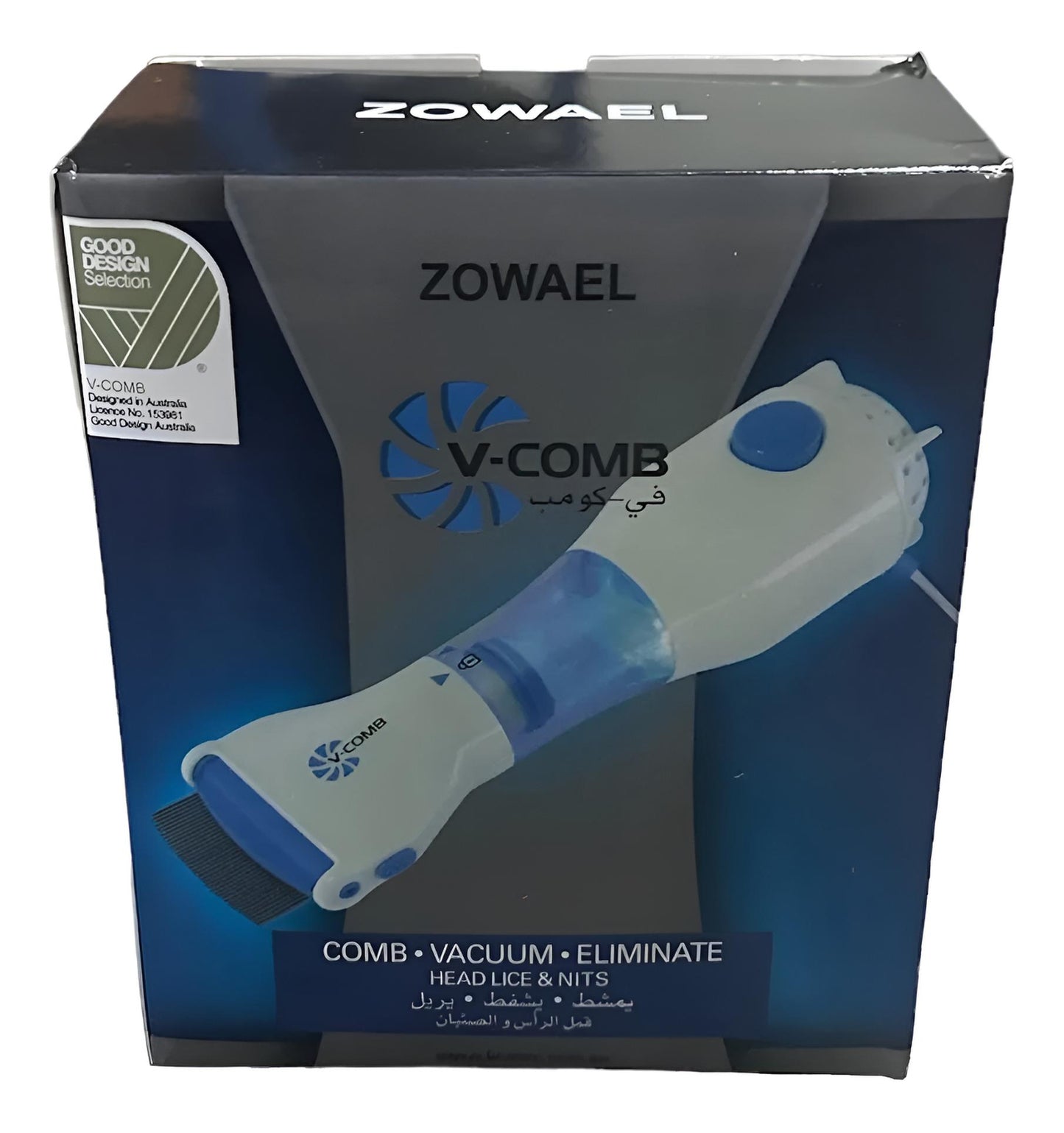 Cepillo Aspirador Saca Piojos Y Liendres