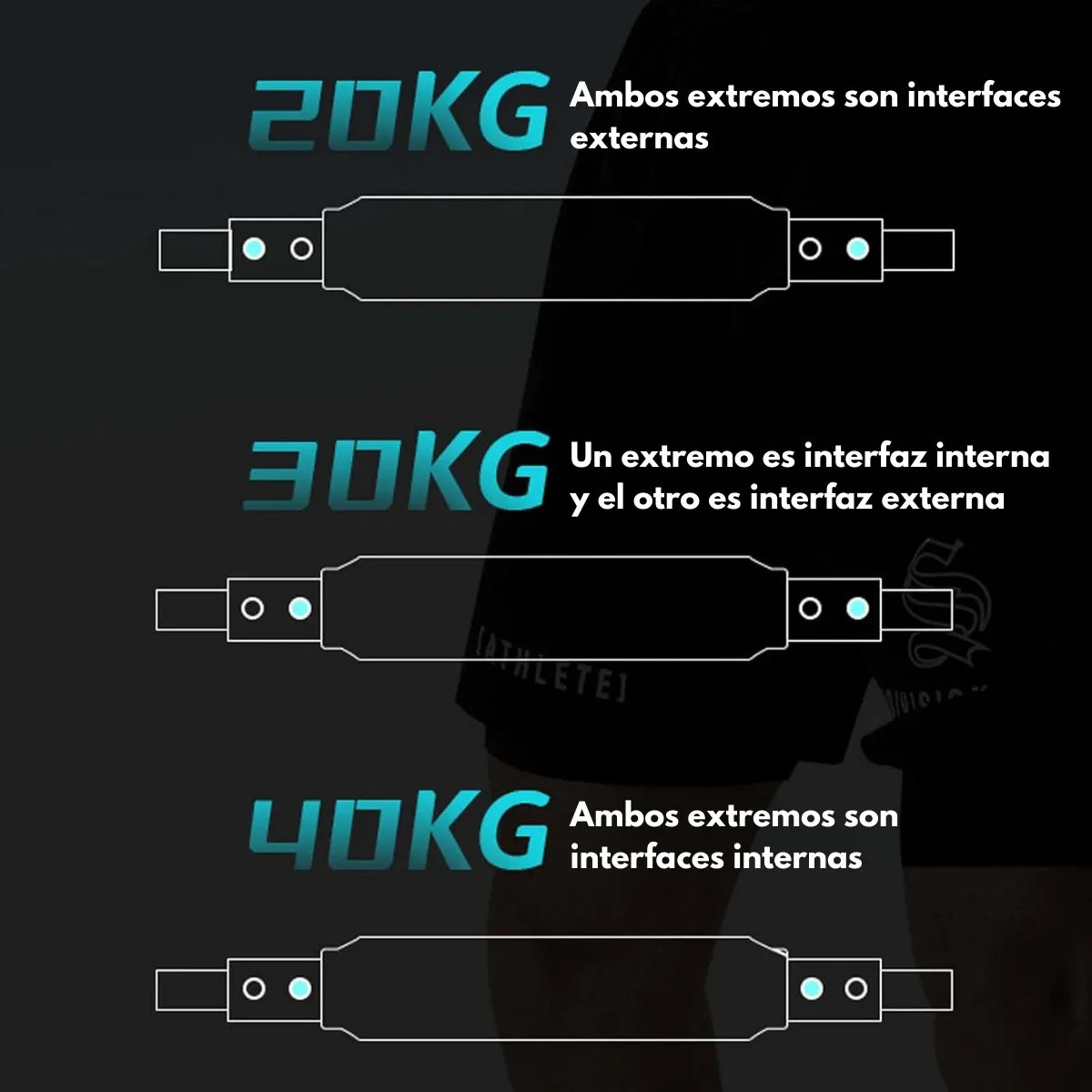 Barra Ajustable de Ejercicios