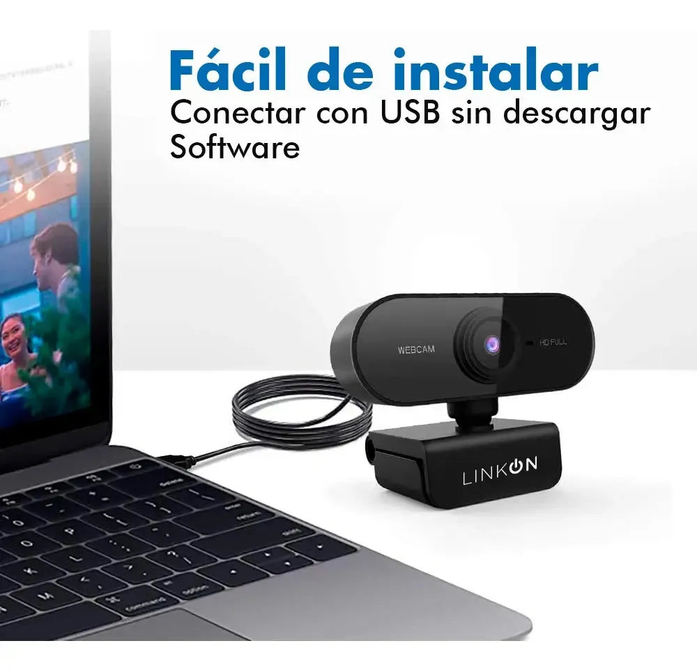 Webcam Camara Web Fullhd 1080p