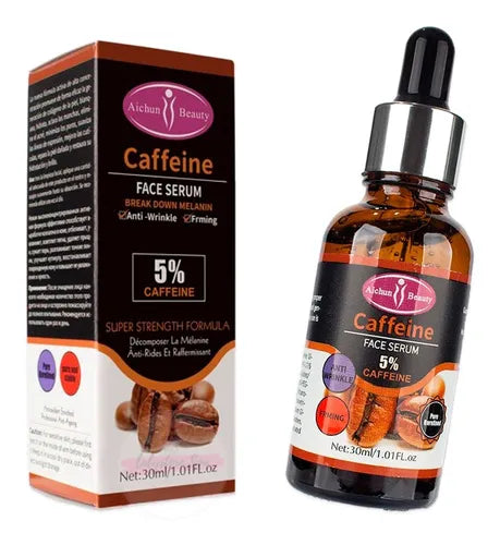 Serum Facial De Cafeina Hidratante Piel