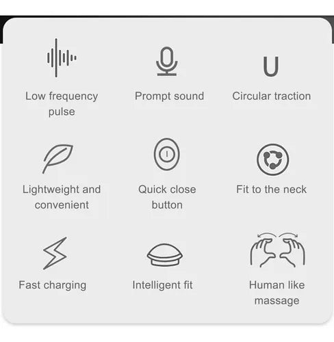 Masajeador Eléctrico de Cuello