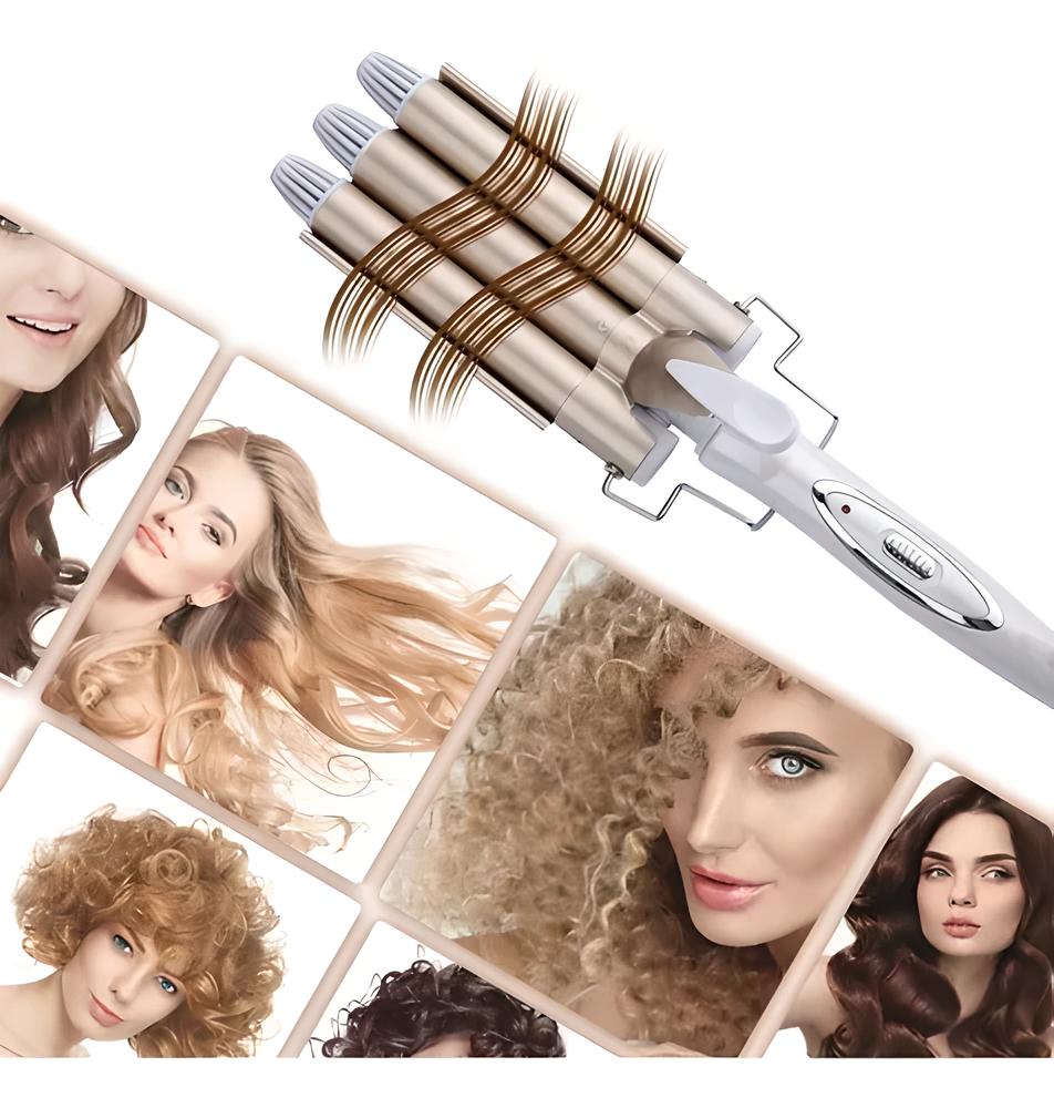 Rizador Ondulador con 3 cilindros