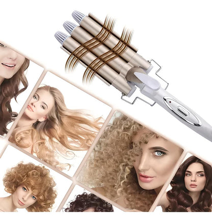 Rizador Ondulador con 3 cilindros