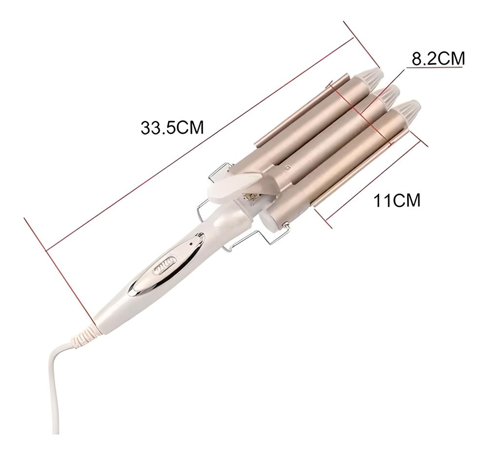 Rizador Ondulador con 3 cilindros