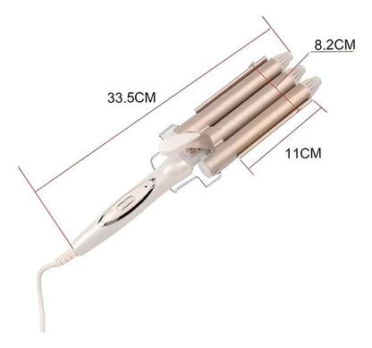 Rizador Ondulador con 3 cilindros