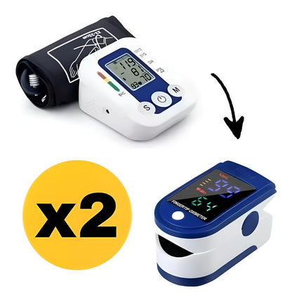 pack Tensiómetro y Oxímetro