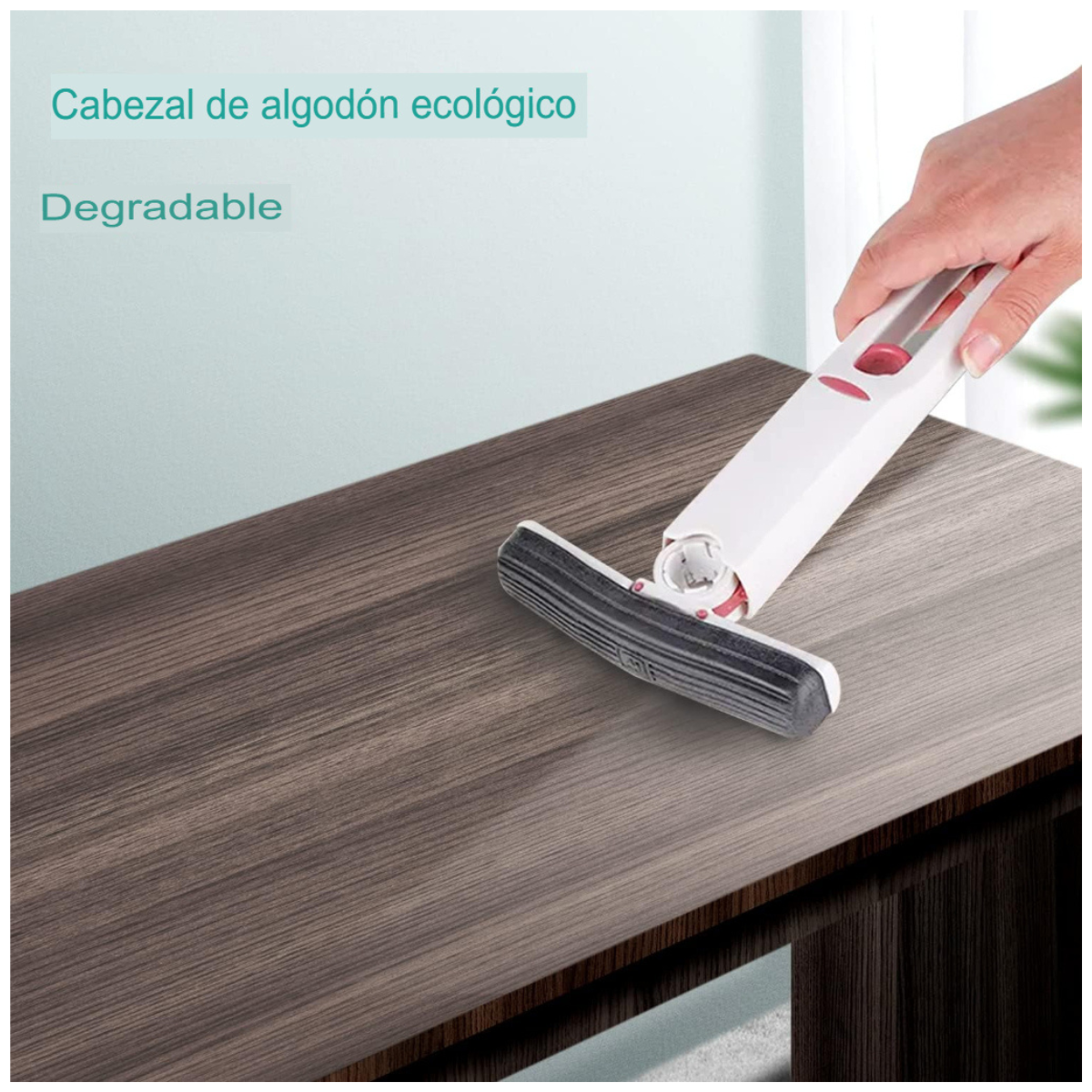 Mini Mopa Con Esponja Lisa