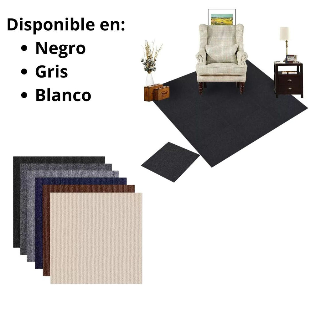 PACK 5 Láminas Alfombra Autoadhesiva 60x60